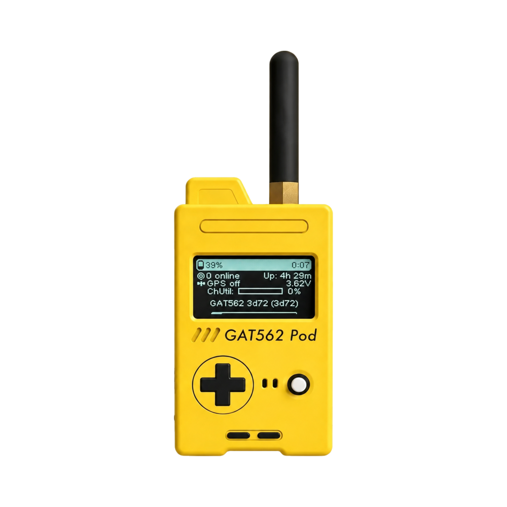 GAT562 30S Pod — front view with antenna